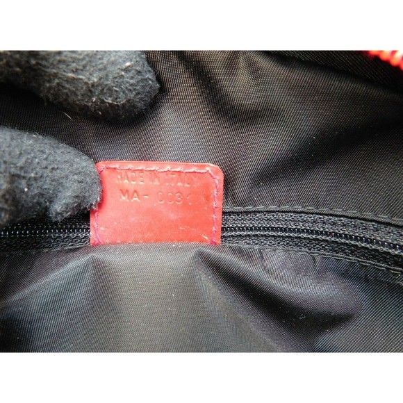 AUTHENTIC VINTAGE DIOR SPLASH DOUBLE SADDLE PATENT LEATHER MINI SATCHEL BAG - Picture 10 of 12